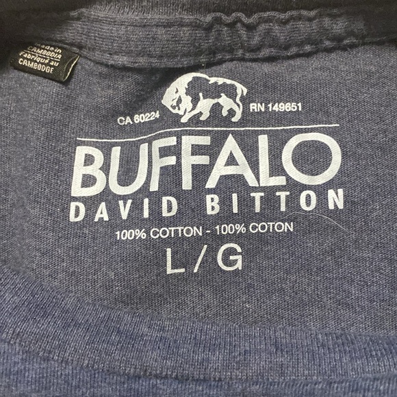 Buffalo mens tshirt. Size L. EUC - Picture 2 of 2